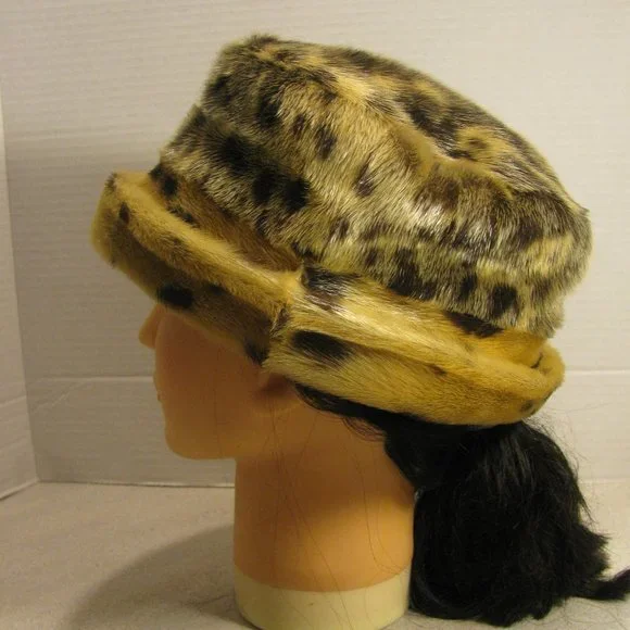 Vintage A-Polet Fur Eskimo Made Womans Hat